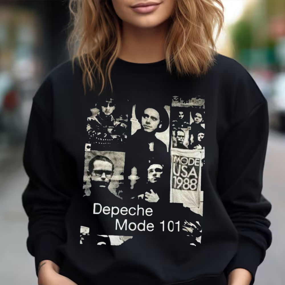 Retro Depeche Mode 101 Unisex Crewneck Sweatshirt